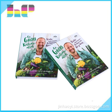 Hardcover cook book CMYK printing magazine